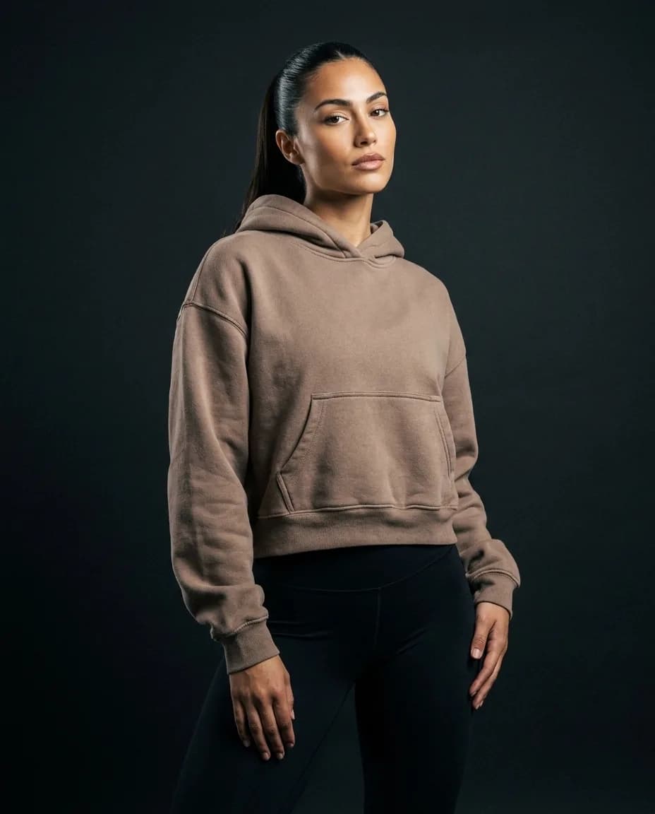 CROPPED HOODIE