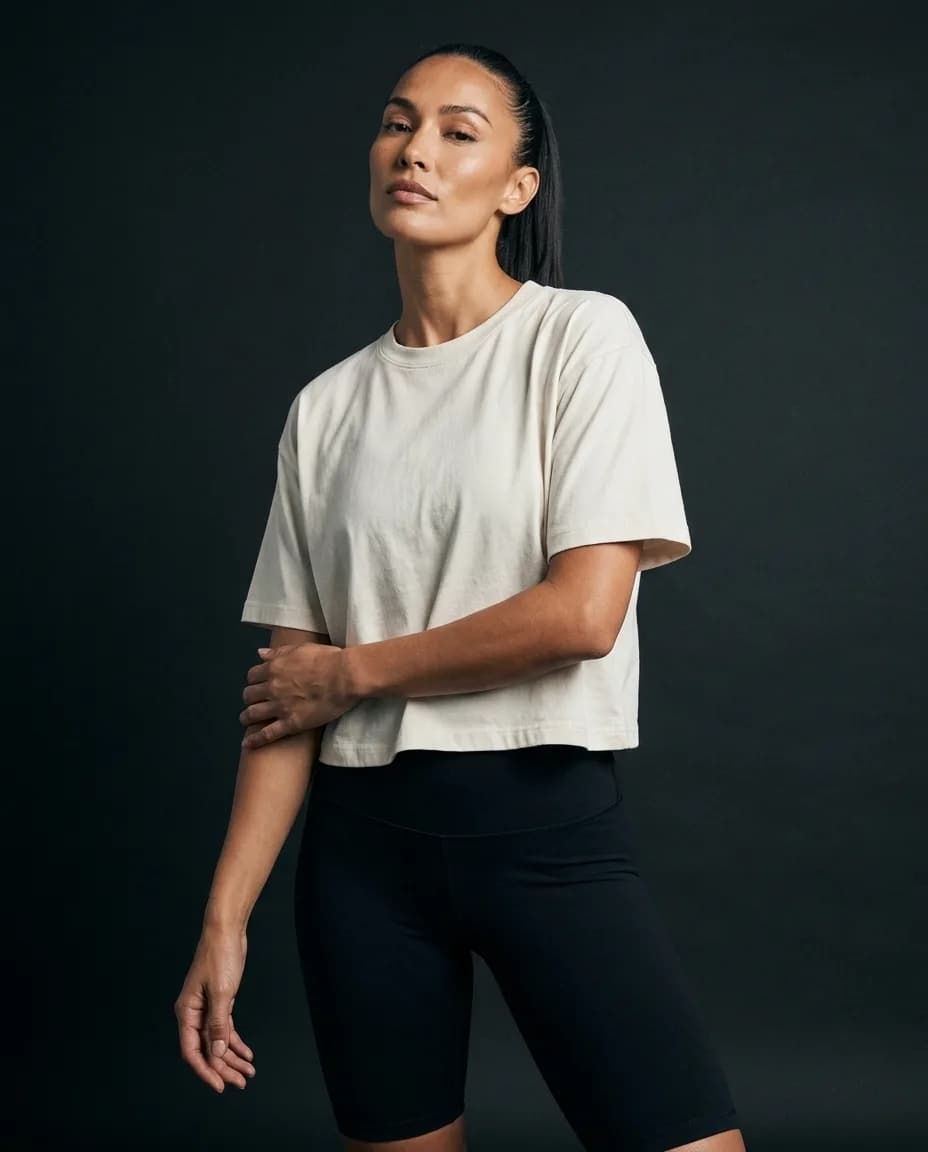 CROPPED TEE