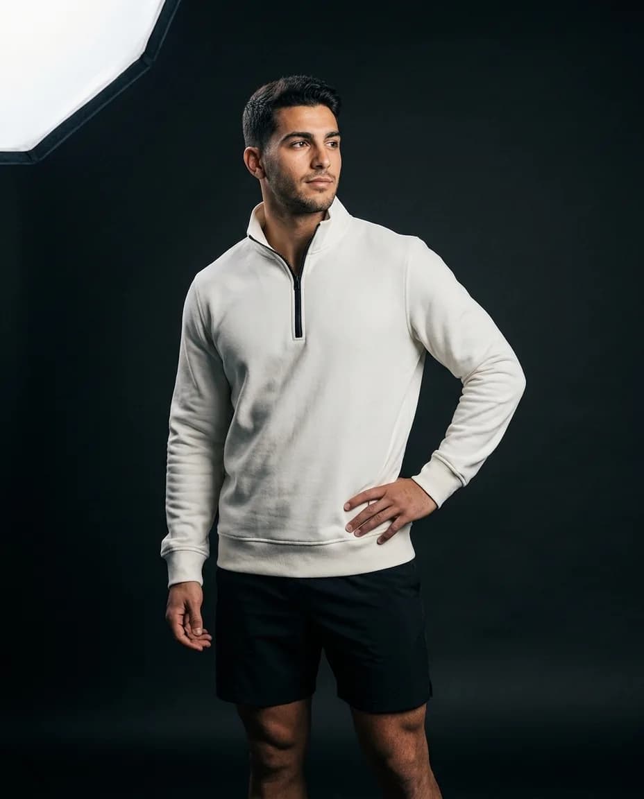 QUARTER ZIP