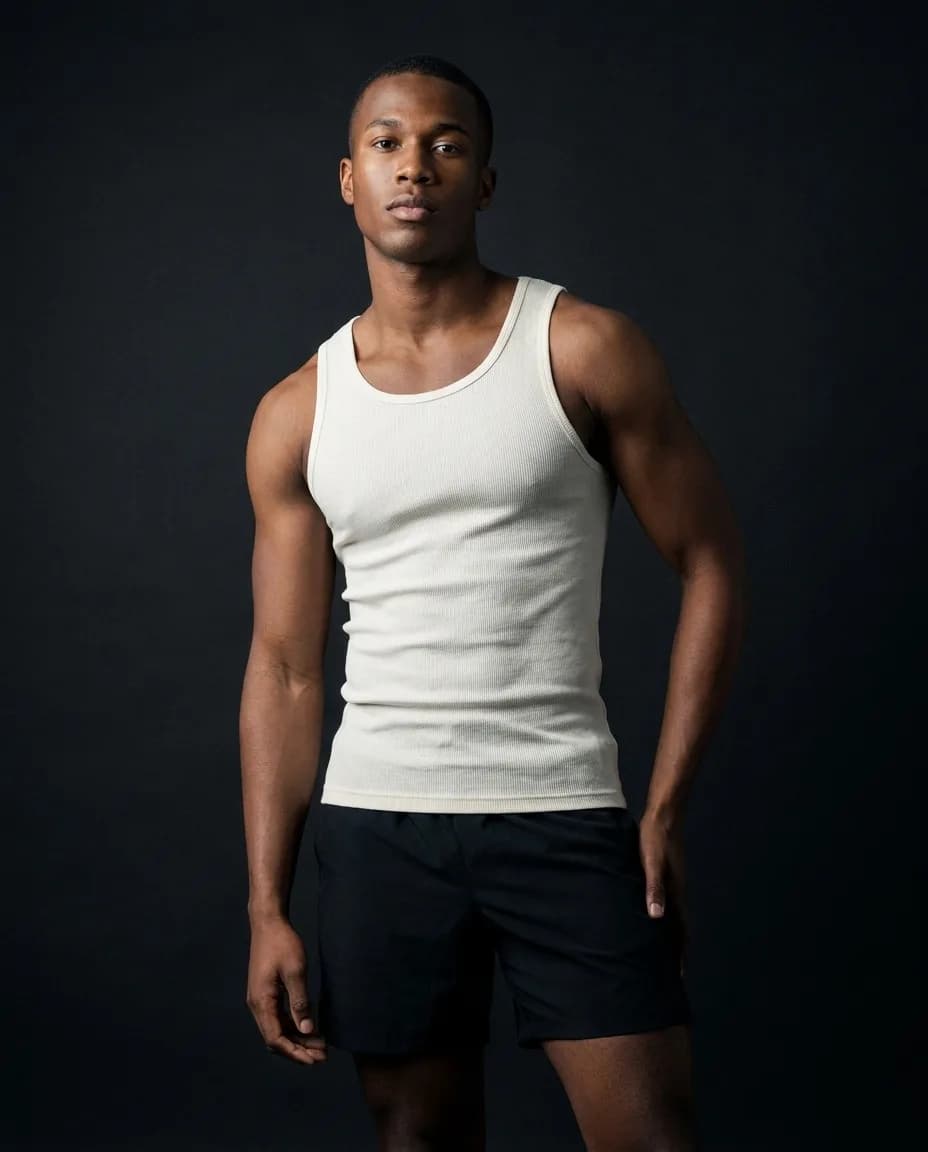 RIBBED TANK
